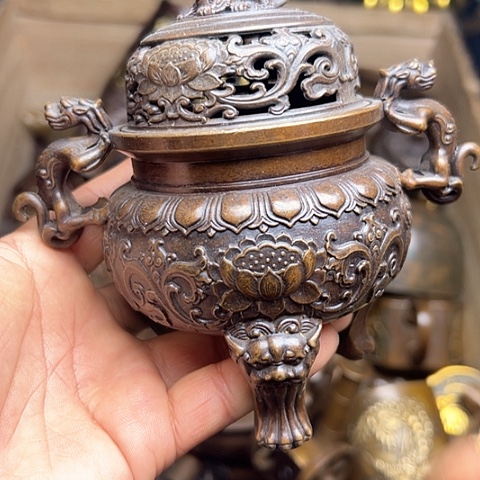 铜制文玩把玩物件