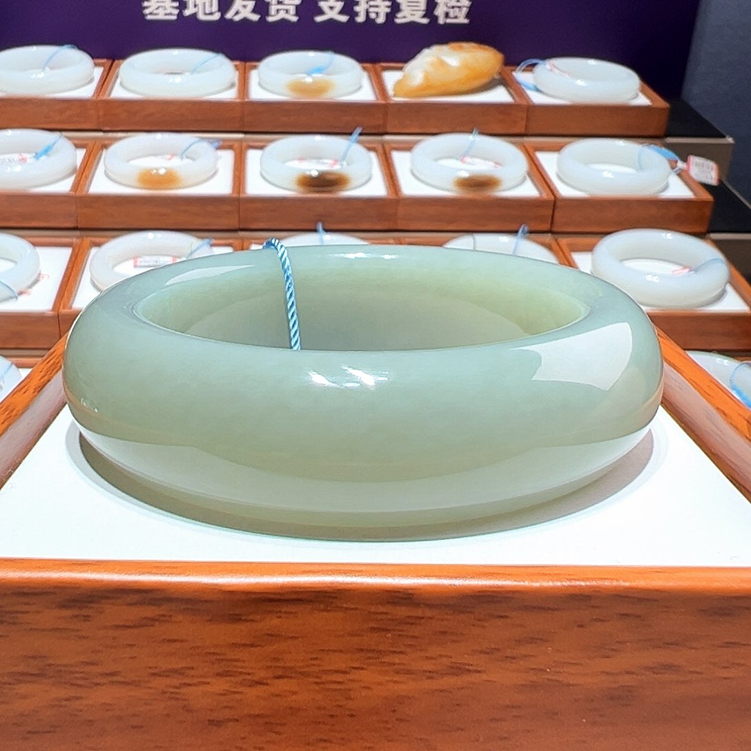 和田玉手镯 56 57未镶嵌