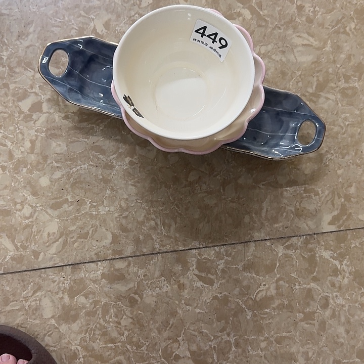 塑料陶瓷碗449三个