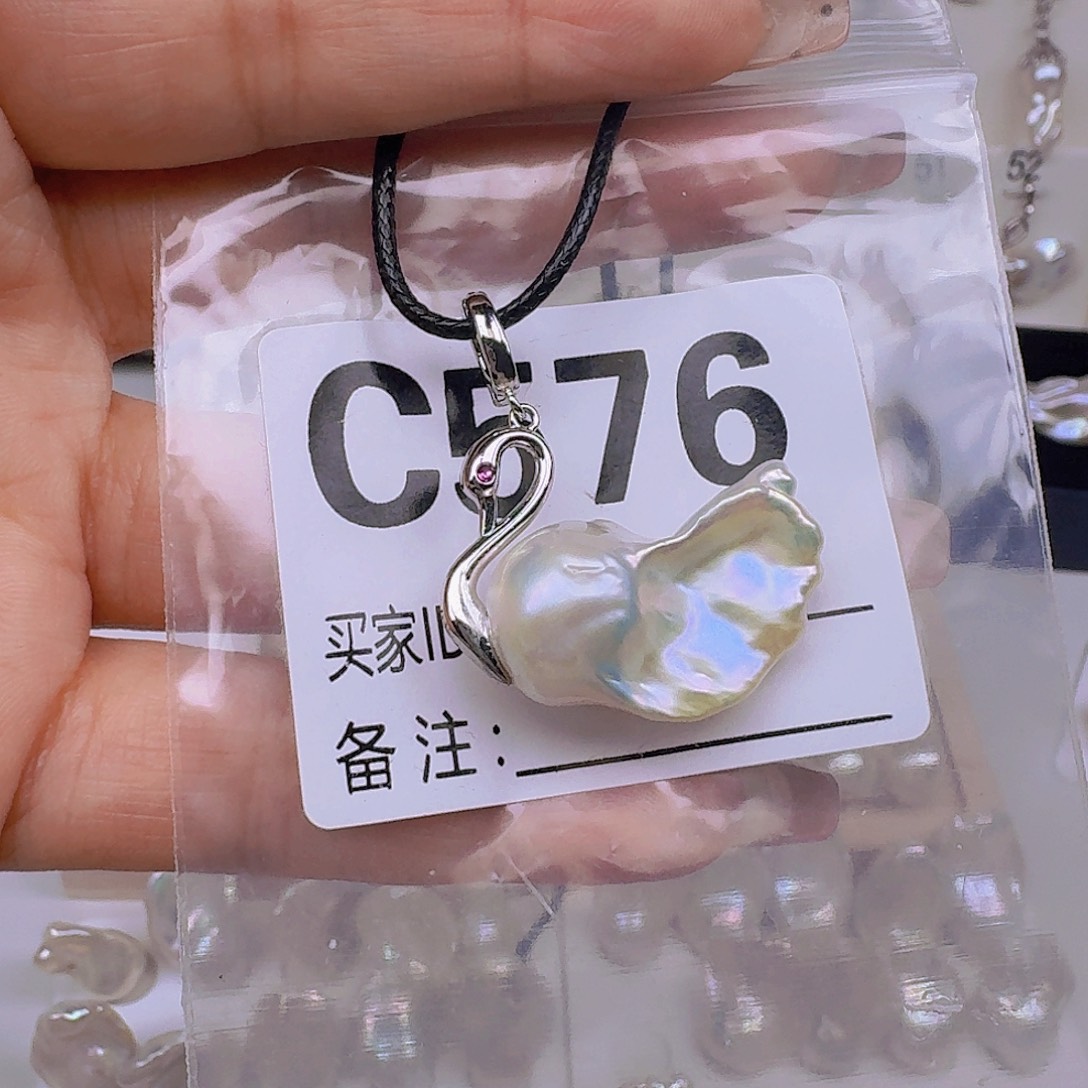 耳饰淡水珍珠银S925镶嵌