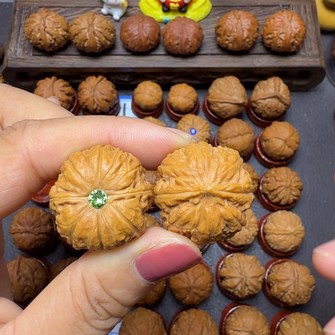 把件文玩核桃26尺边肚同尺封底002