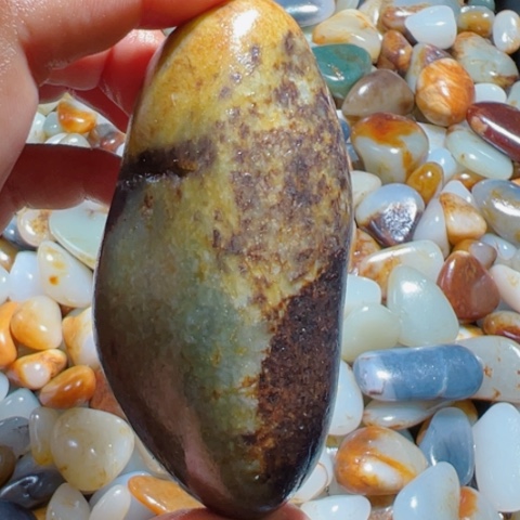 未镶嵌和田玉（糖玉）手链12