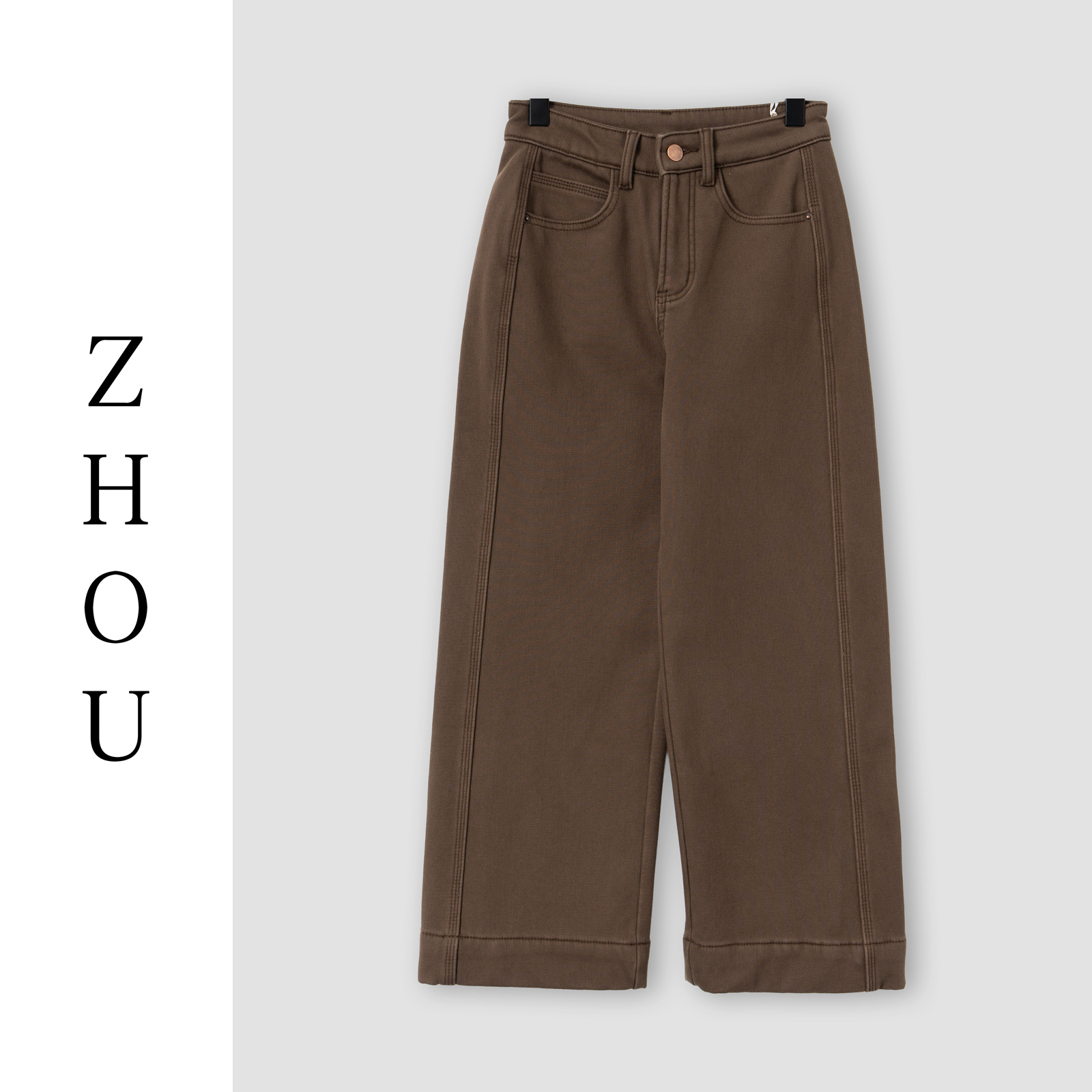（周哥甄选）咖色裤子-32065