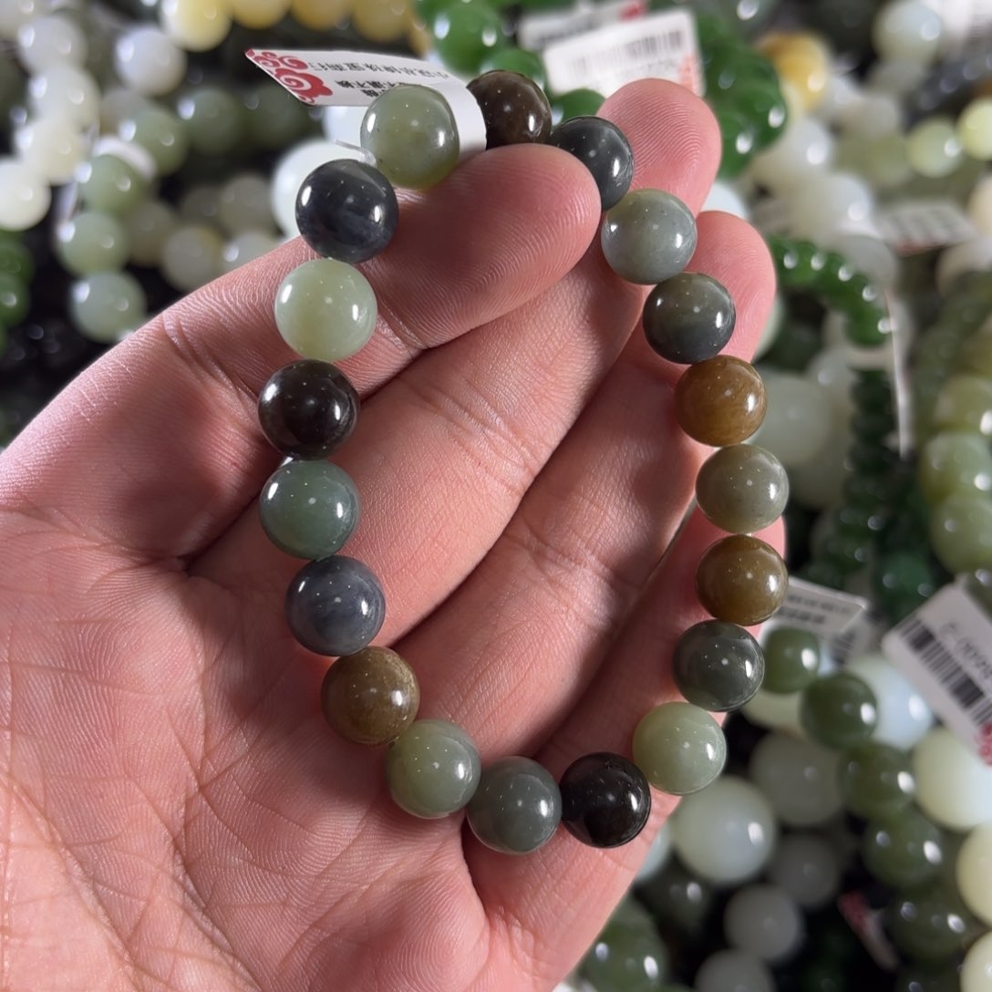 和田玉手链未镶嵌W172