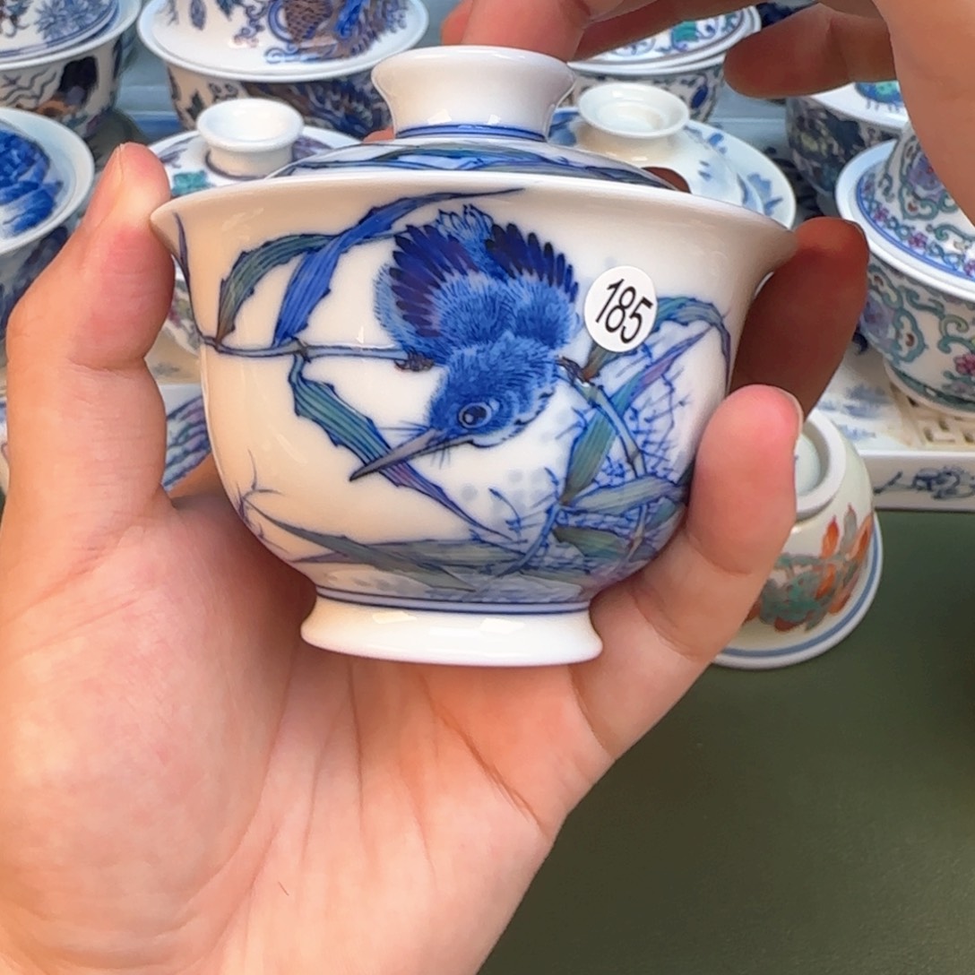 彦祖纯手工手绘茶具185