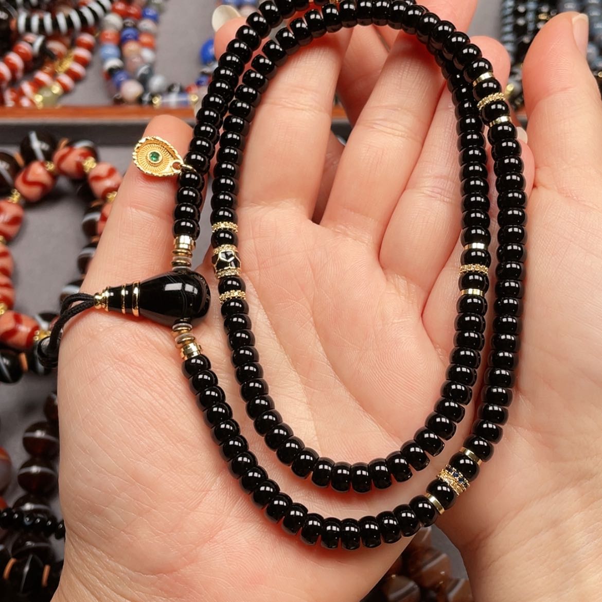 【闪购商品】合金玛瑙/玉髓珠宝半成品