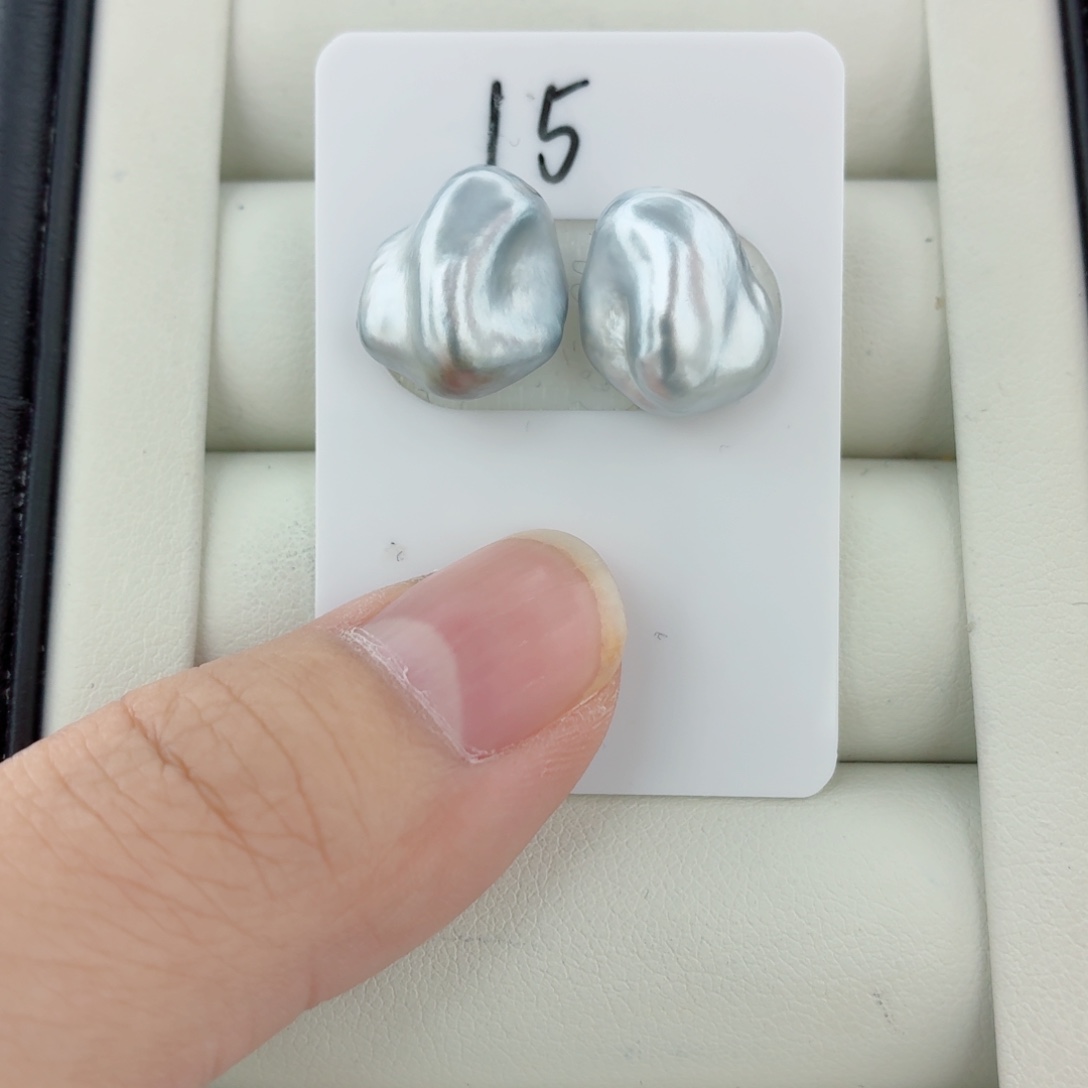 海水珍珠裸珠大溪地keshi