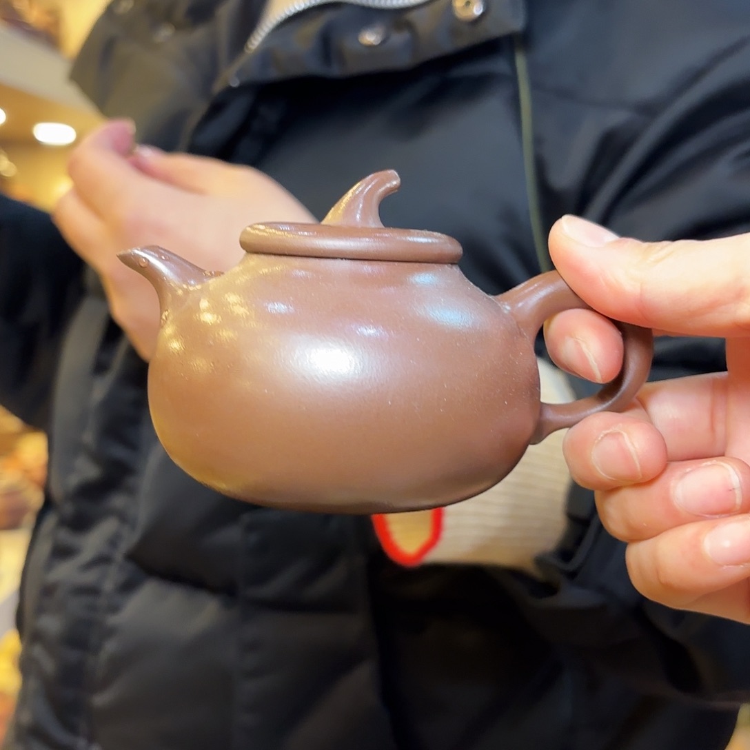 紫砂茶壶一壶李紫砂180c c