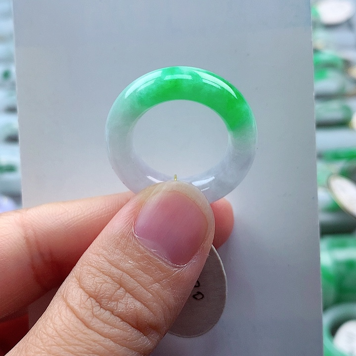 【闪购商品】未镶嵌戒指翡翠15号