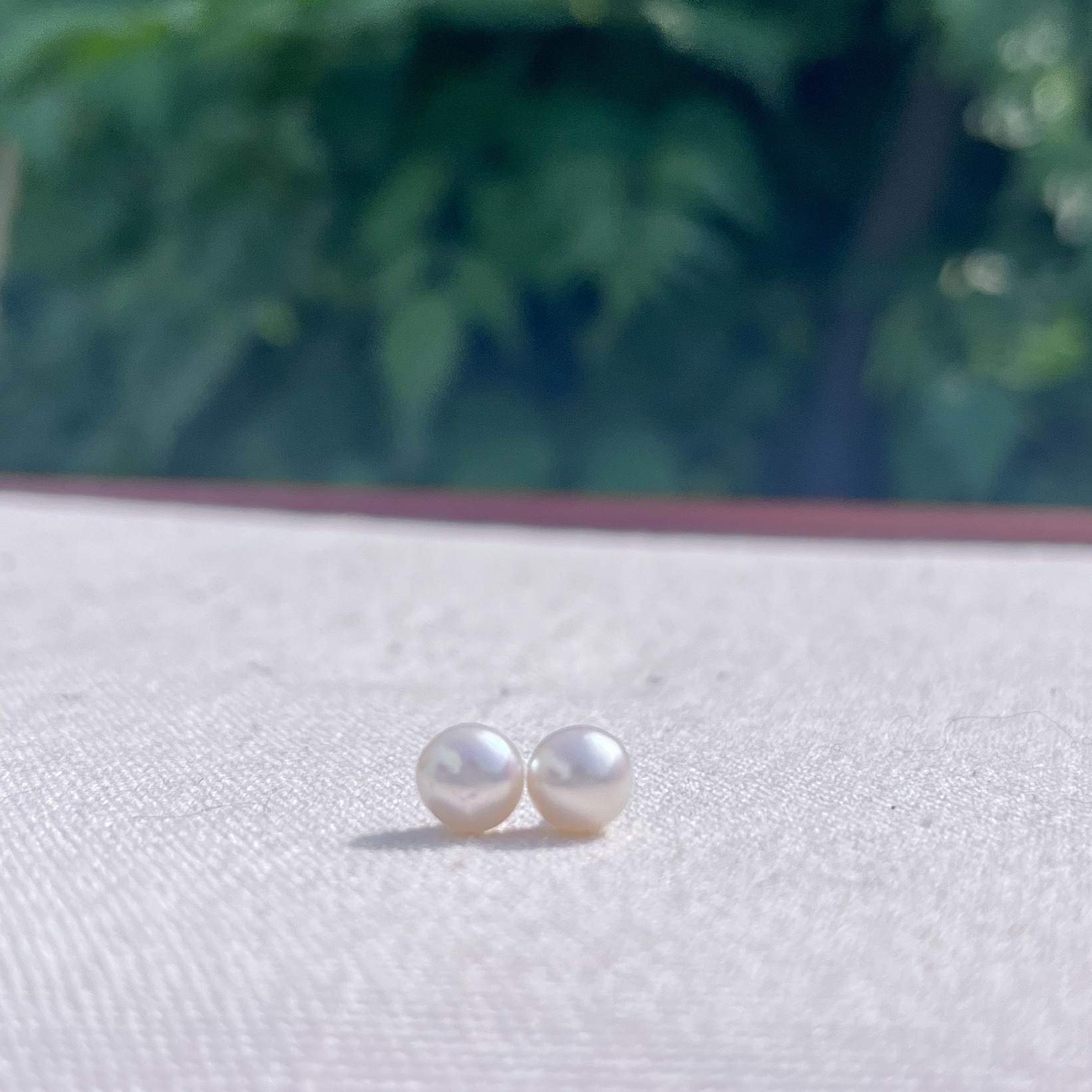 【新人福利】天然淡水珍珠s925银卡 6-7mm