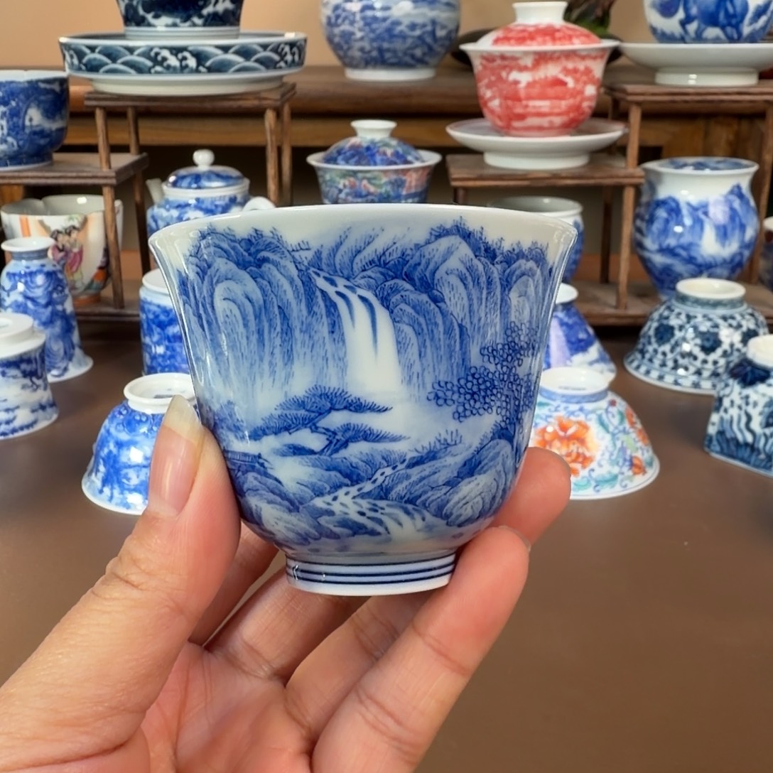 景德镇陶瓷手工手绘