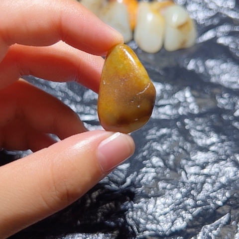 和田玉（糖玉）未镶嵌颈饰10克