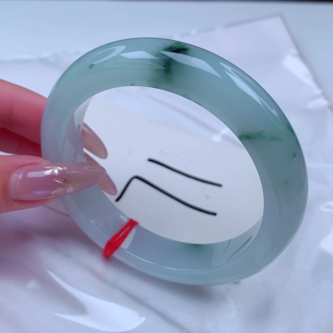 翡翠手镯未镶嵌翡翠57