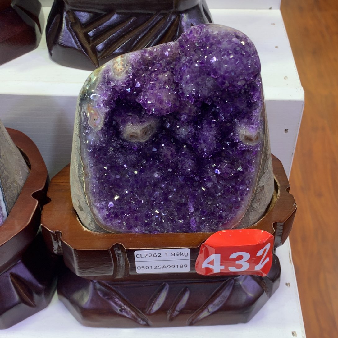 紫晶大型摆件（非配饰）未镶嵌