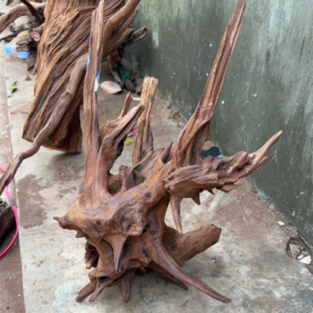 一物一拍鱼缸造景摆件爆裂纹镂空