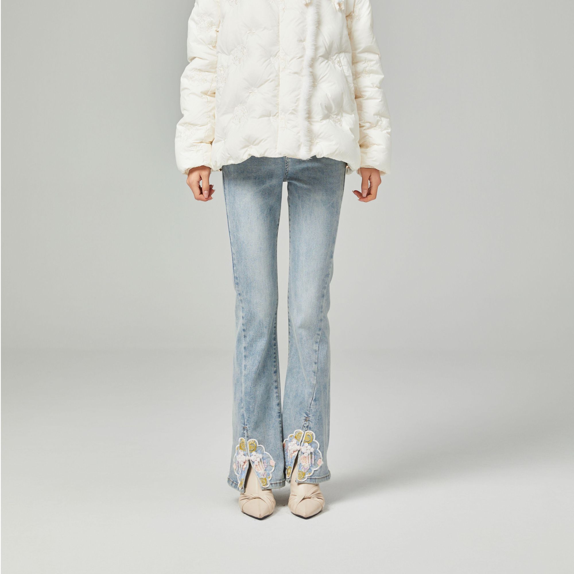 HOURI海蕾琳  牛仔裤  KZ10AE4R2677