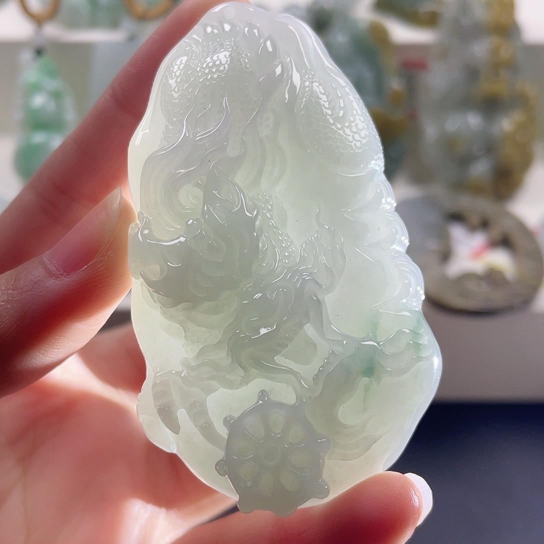 翡翠未镶嵌颈饰天然翡翠1111111