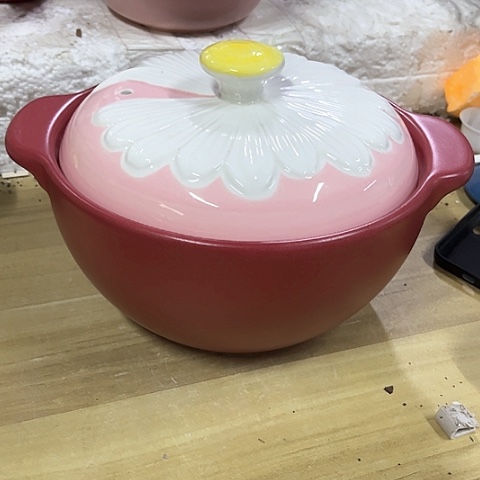 微瑕，明火，口径22高度10，2L带盖