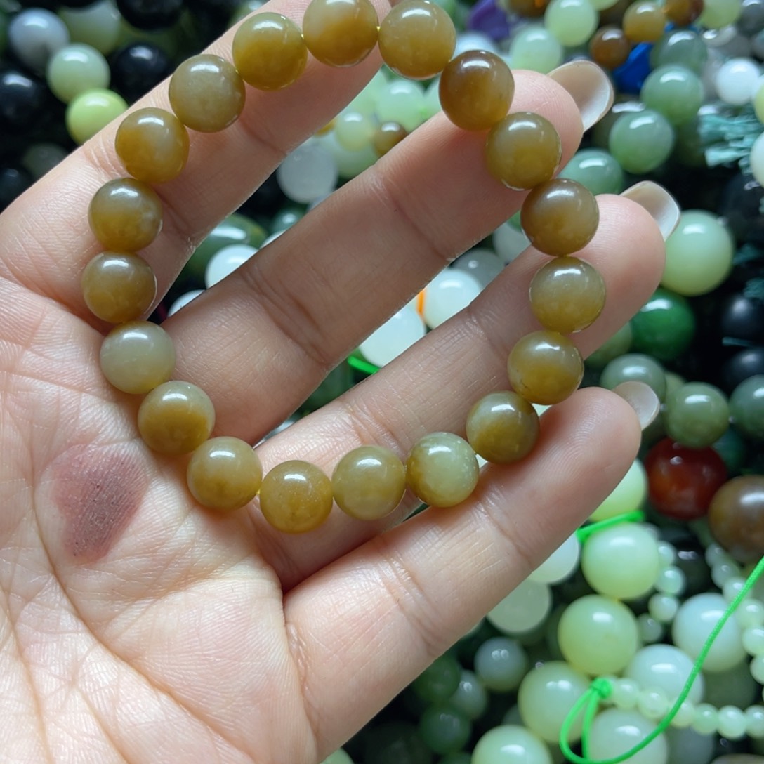 和田玉手链未镶嵌