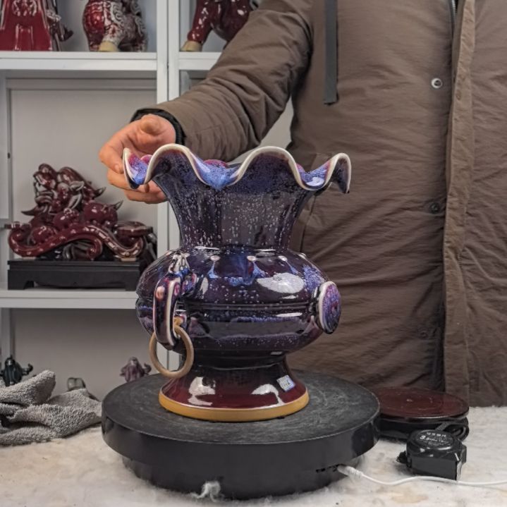 摆件神後鎮鈞瓷擺件