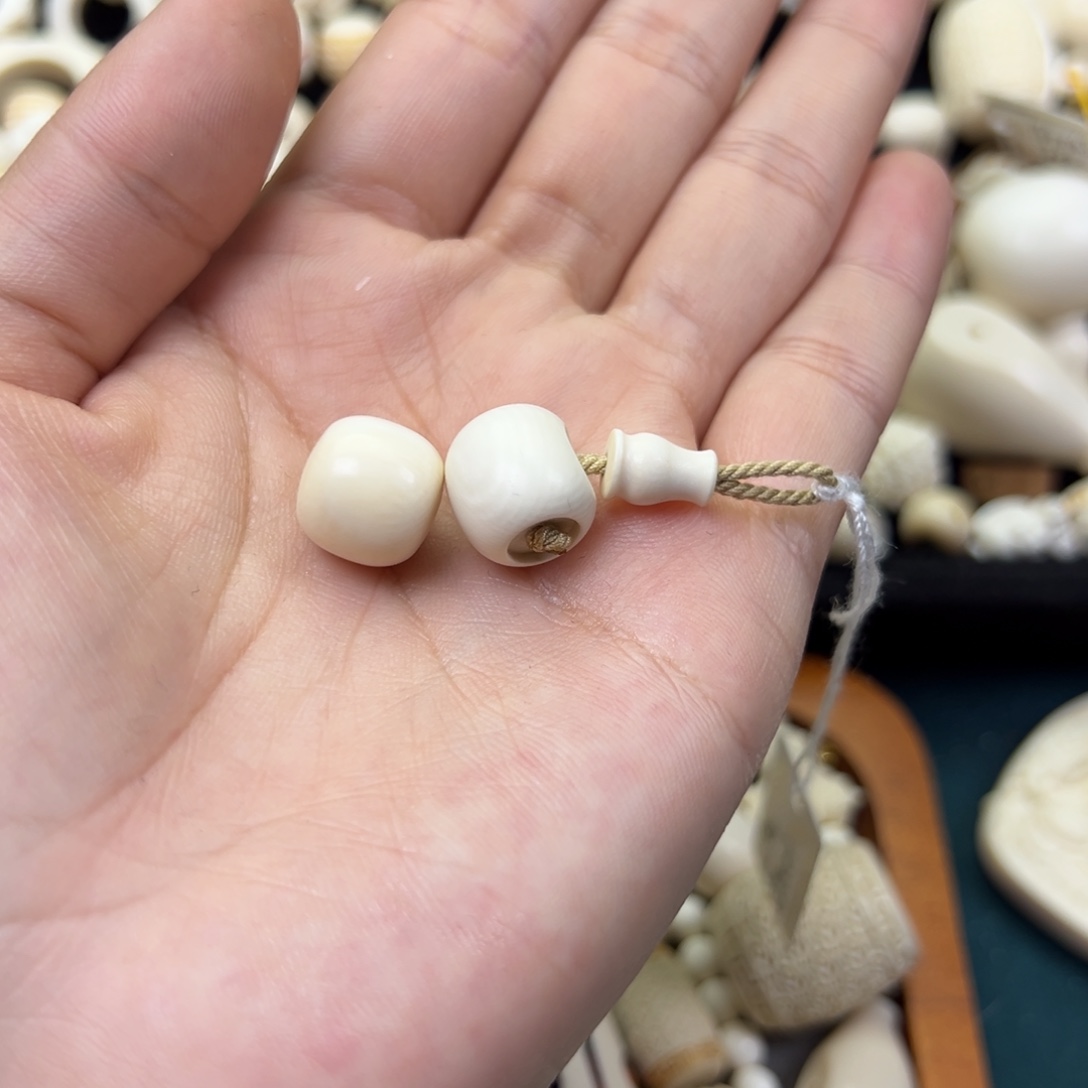 用***1猛犸象牙吊坠1.2mm三通