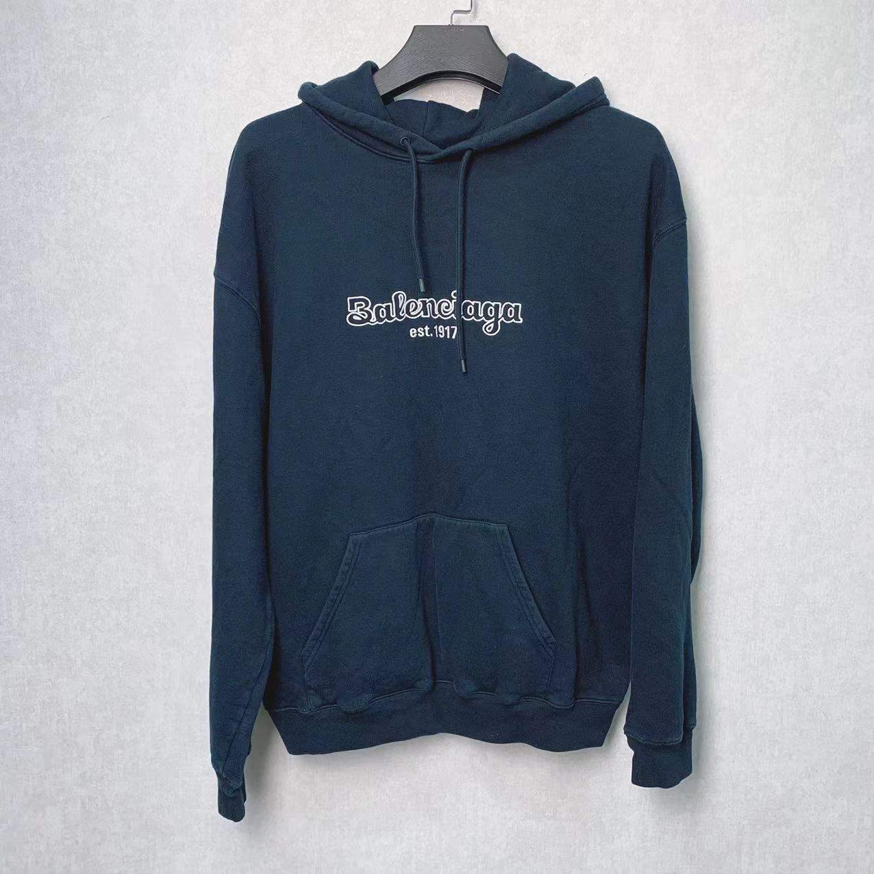 95新 Balenciaga/巴黎世家 logo印花卫衣 XL码