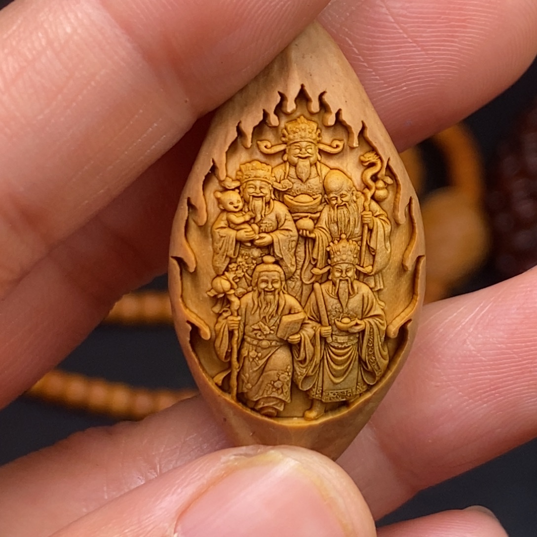 猴头核桃吊坠橄榄猴头