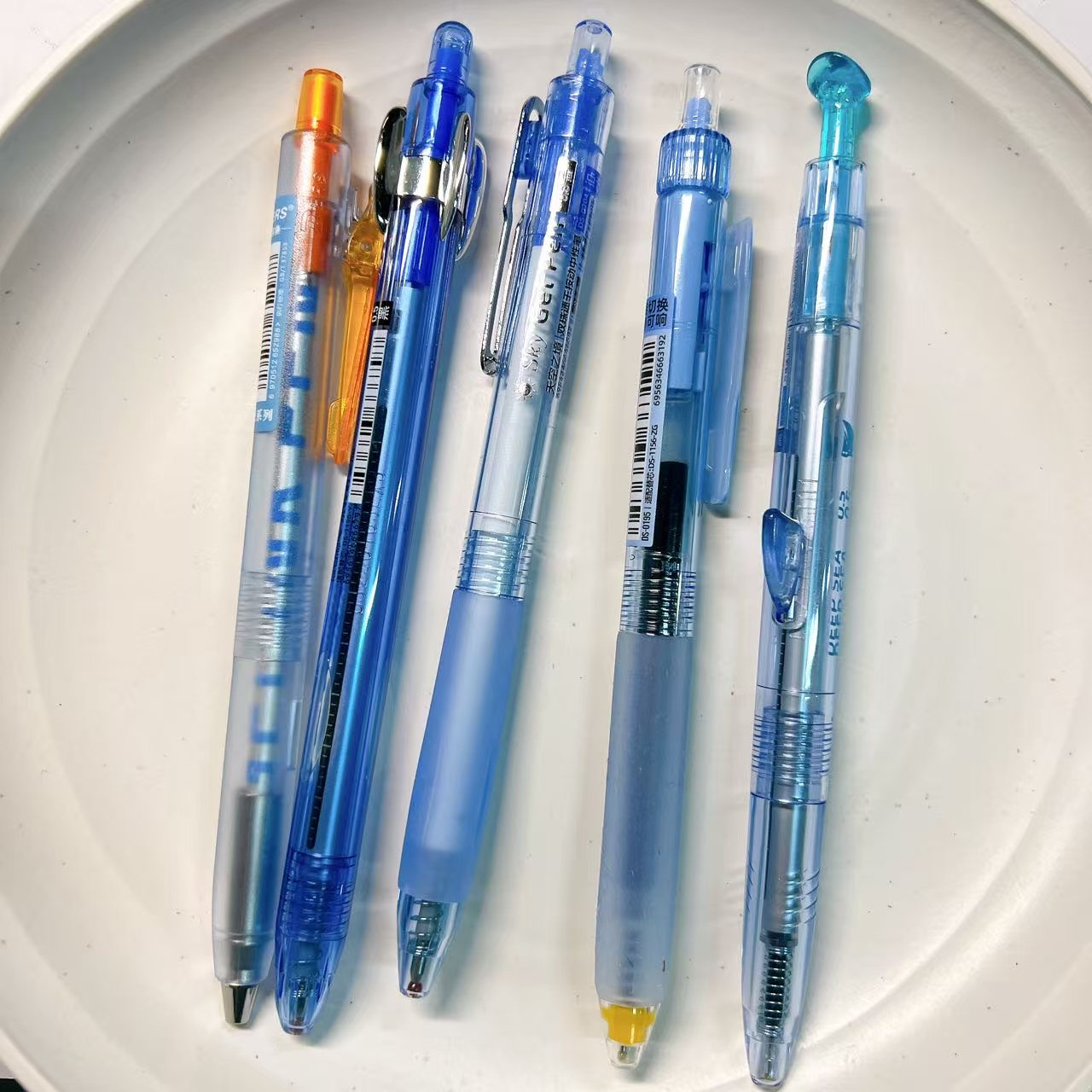 【黑墨-5支】A10蓝色系点石巨齿鲨玩转静响控...掉封蜡不售后