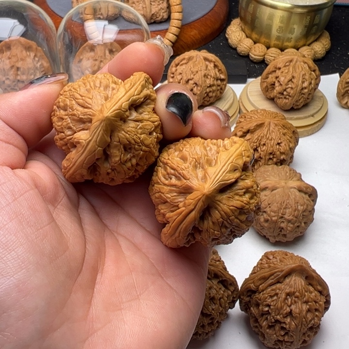 文玩核桃把件金公子41