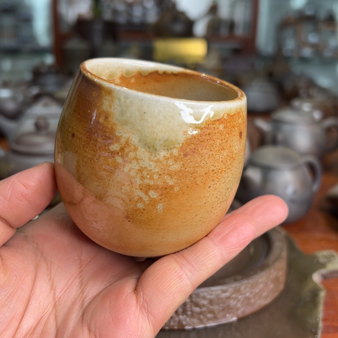 贵台龙窑柴烧茶壶37