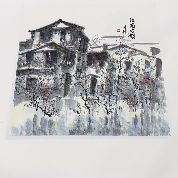 国画花鸟的翅膀和翅膀都是