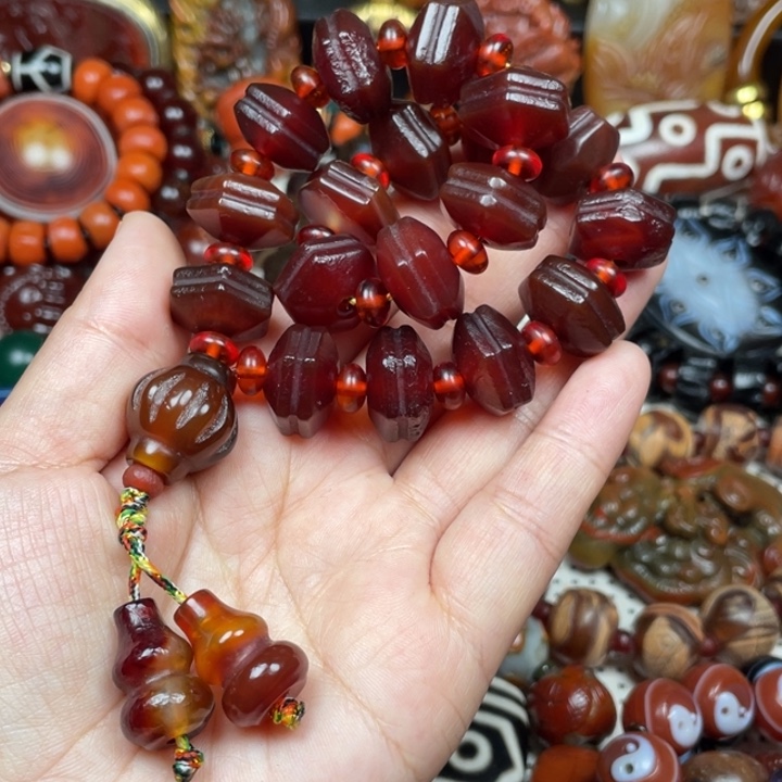 玛瑙/玉髓未镶嵌颈饰