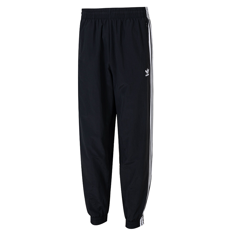 adidas阿迪达斯三叶草梭织长裤男2025新款时尚运动休闲裤[流光风]