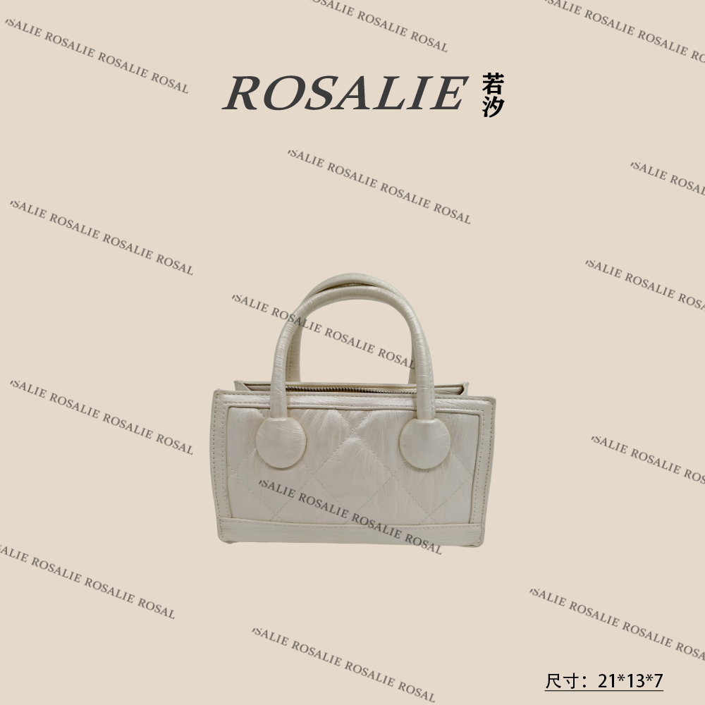 【若汐Rosalie】ZT-D7178-珍珠白轻奢时尚气质百搭女士包包