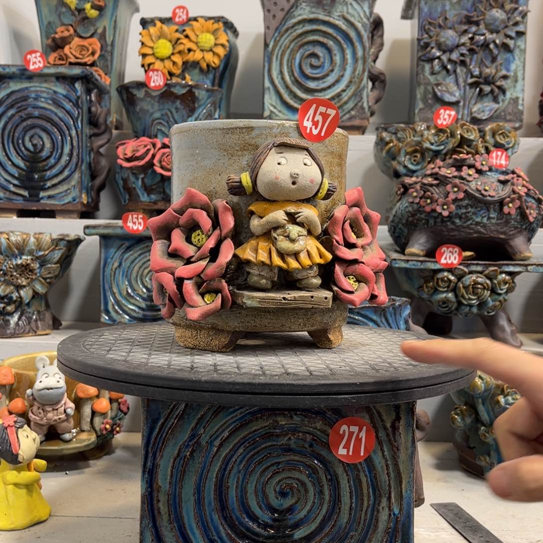 陶瓷457 号陶然花盆新年福利