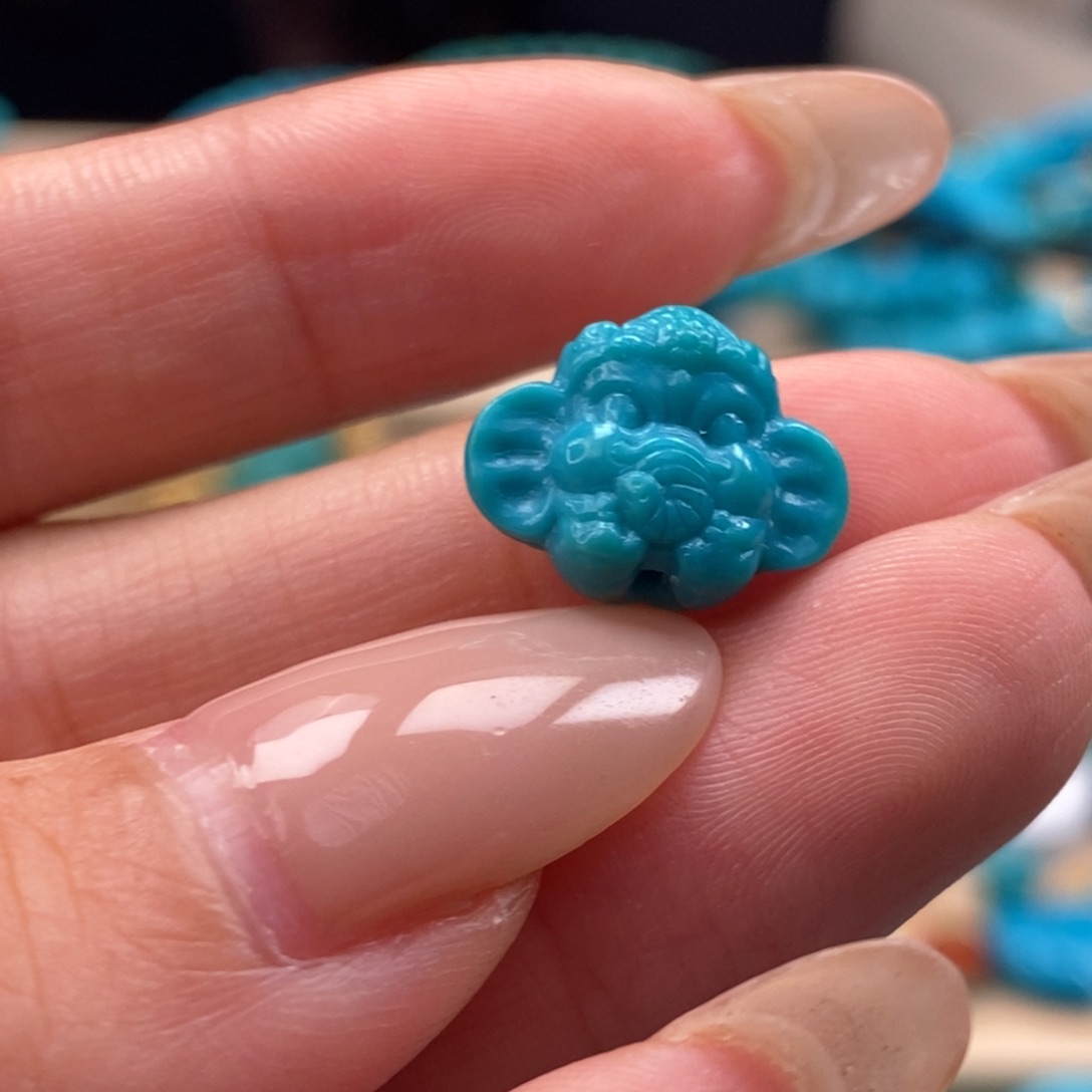 未镶嵌绿松石挂件