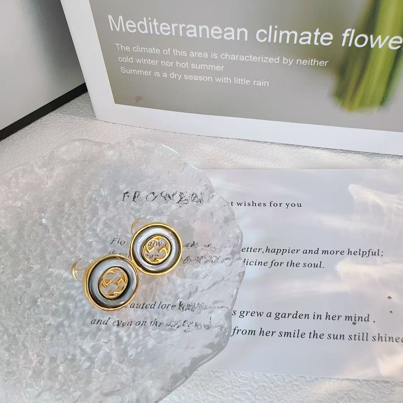 铜合金耳饰 5074 时尚简约百搭款耳钉