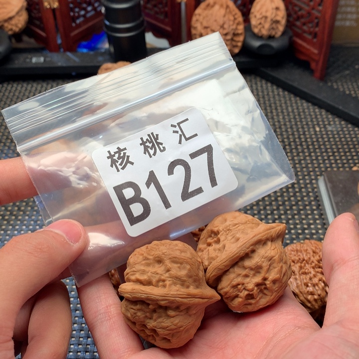 吊坠文玩核桃战马