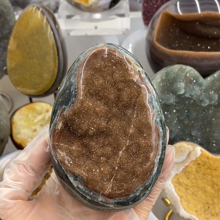 未镶嵌紫晶珠宝半成品18