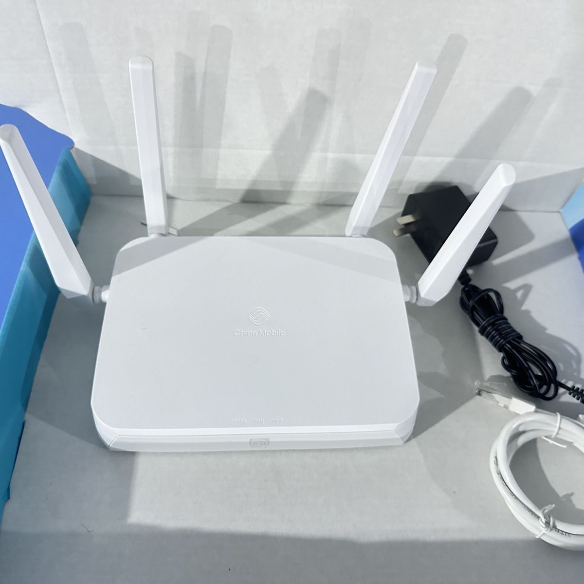 中国移动新品R3S-1双频千兆端口AX1800无线路由器wifi6高速9成新