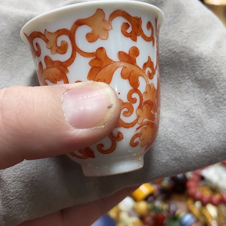 世***迎瓷片精美雕刻精美