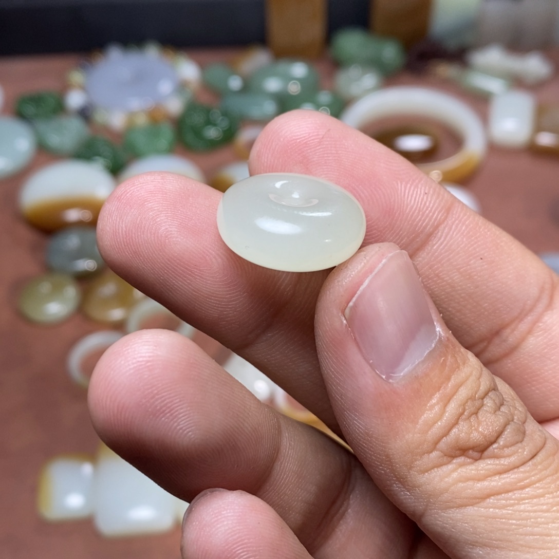 和田玉吊坠(不含链)未镶嵌