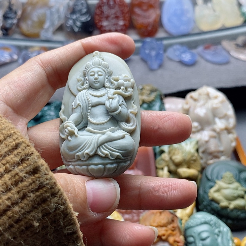 【闪购商品】未镶嵌吊坠定制石英质玉