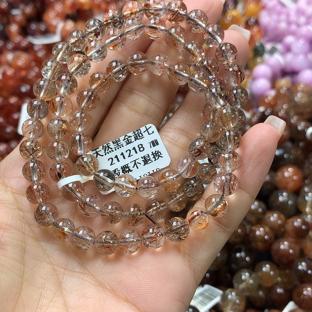 水晶手链未镶嵌，