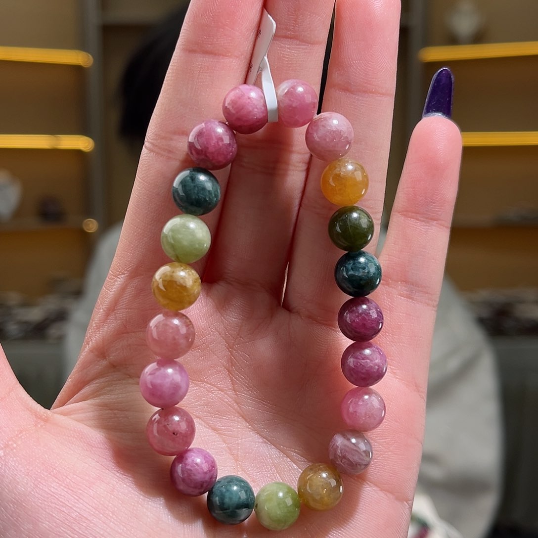 碧玺碧玺9mm（多样性发一件未镶嵌