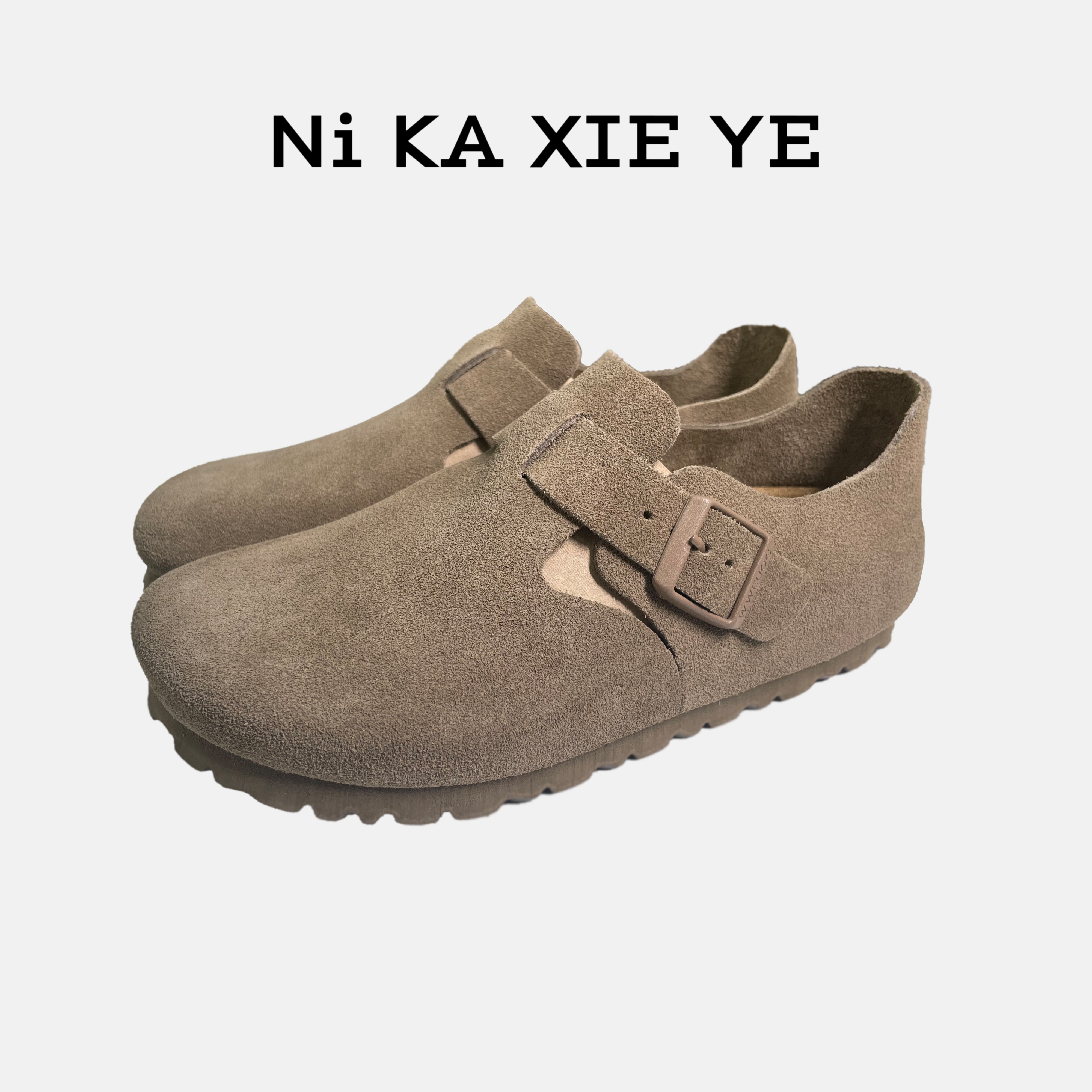 勃肯全包秋季百搭男女同款踩提两穿不累脚真软木透气舒适