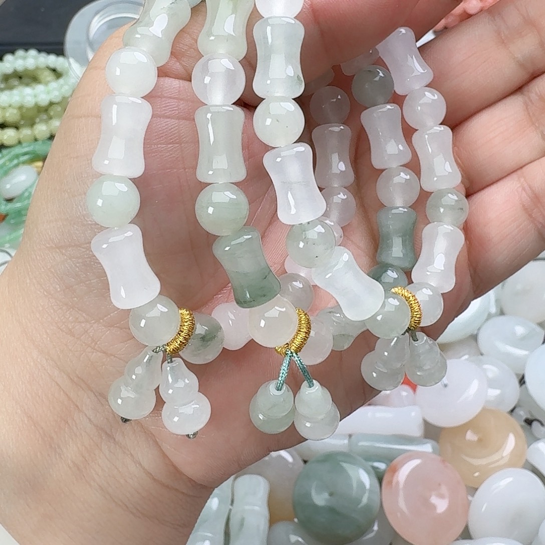 石英质玉未镶嵌手链手串