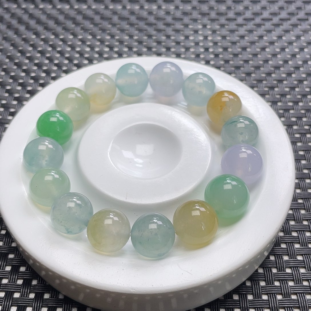 翡翠手链未镶嵌卡12