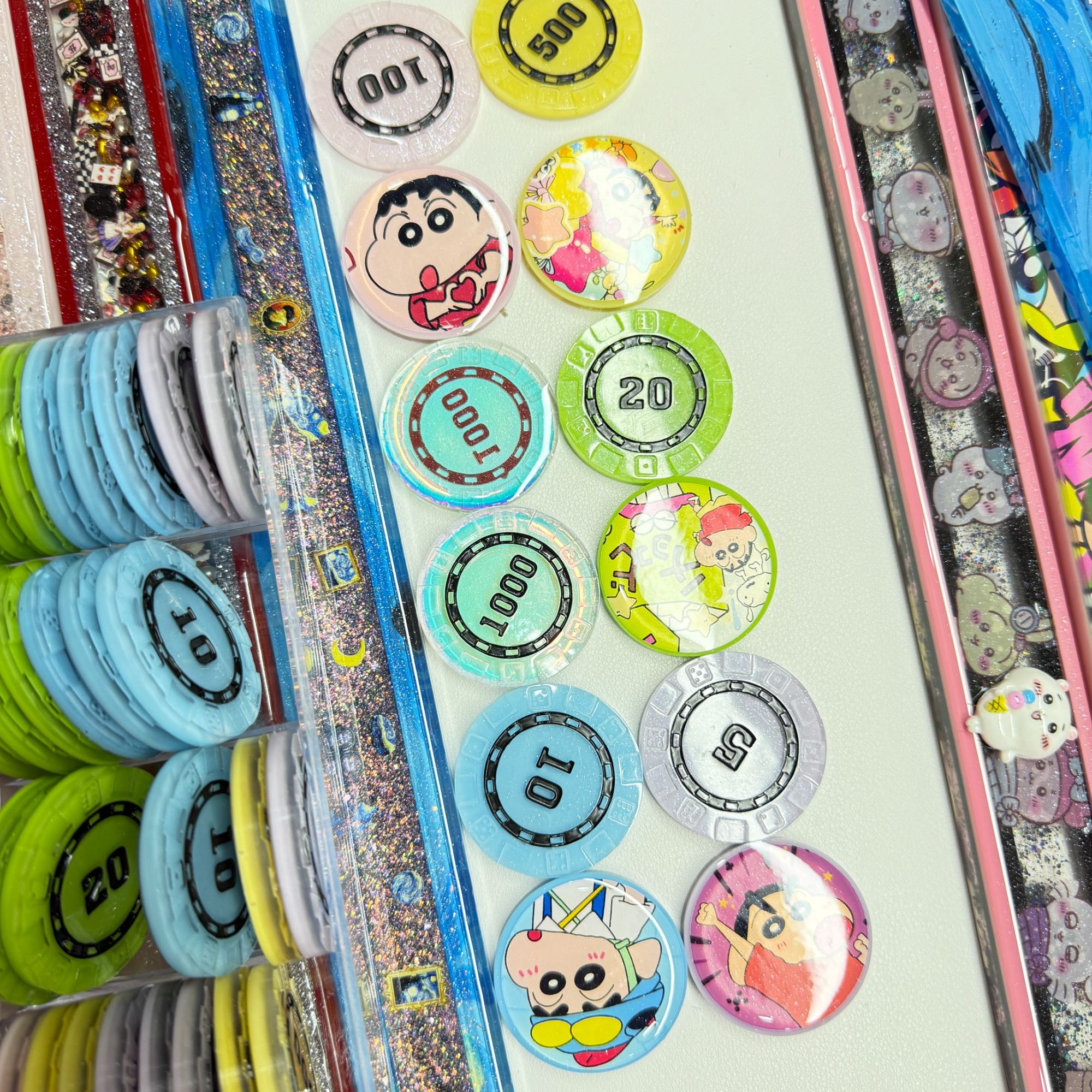 滴胶手工麻将棋牌筹码