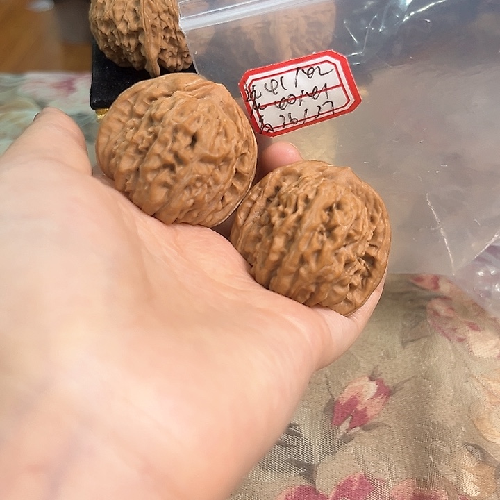文玩核桃吊坠四座楼